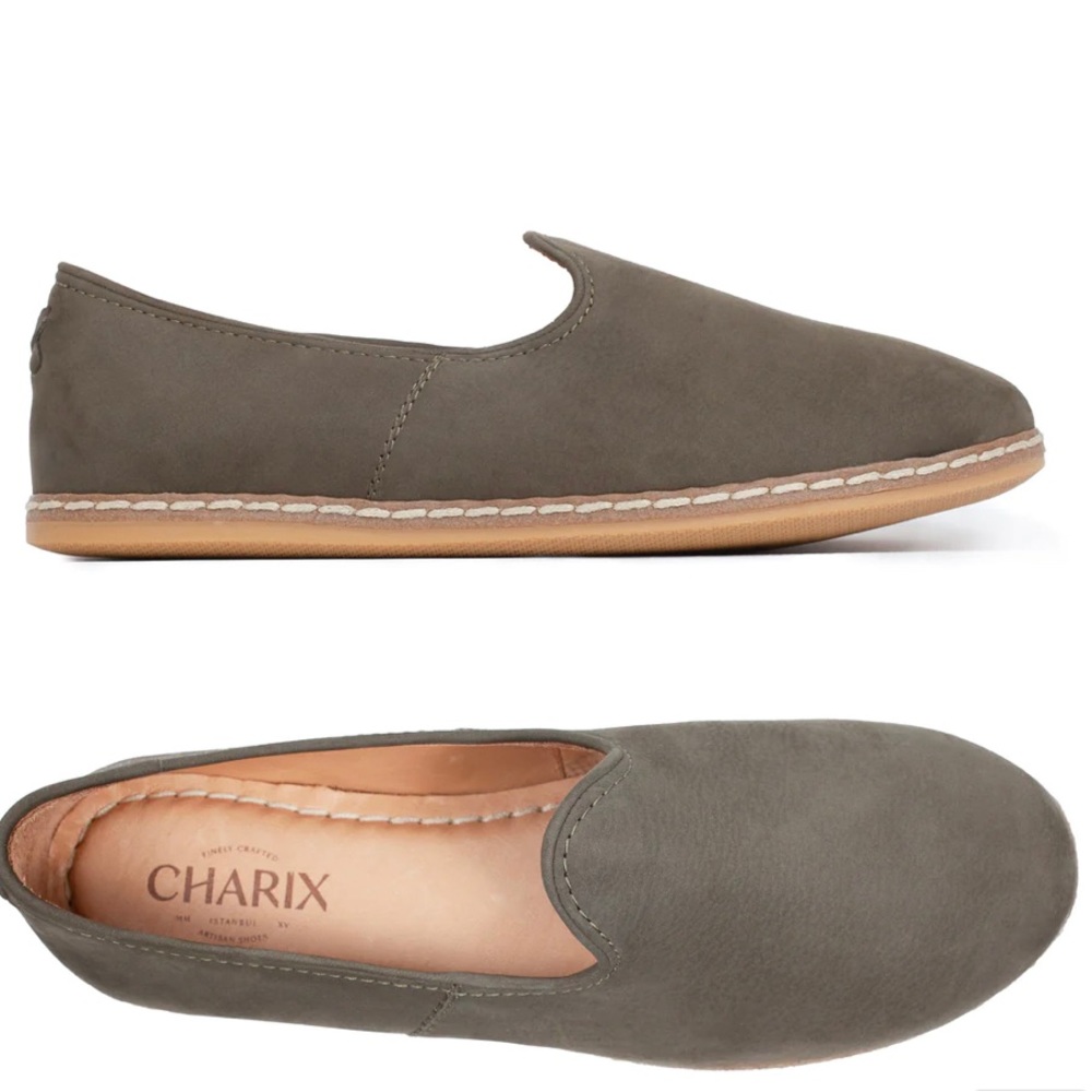 HARI Women's Olive Loafers